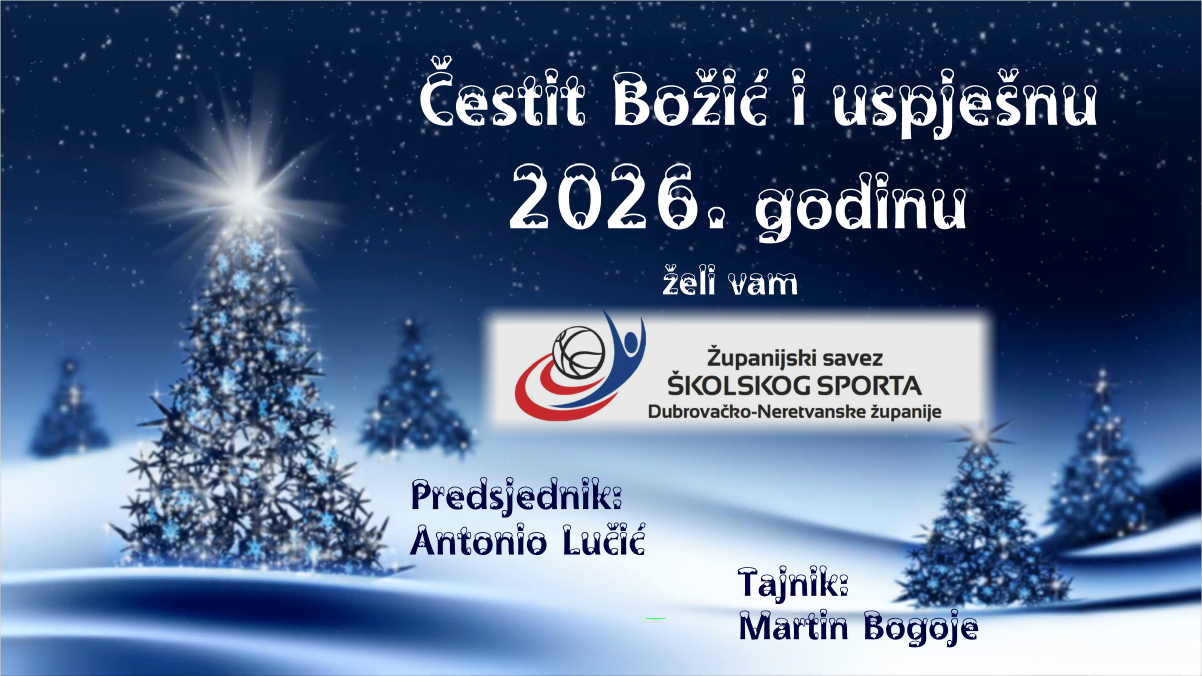 Čestit Božić i uspješna nova 2026. godina